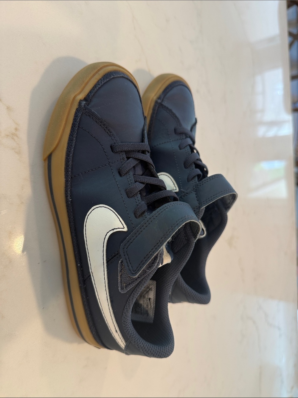 Nike Court Legacy Boys shoes in size 2